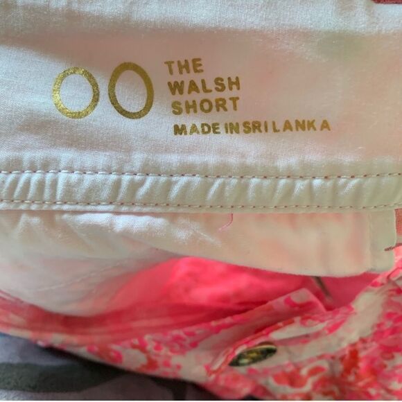 Lilly Pulitzer Pink Pout Paisley Walsh Shorts - Picture 8 of 9